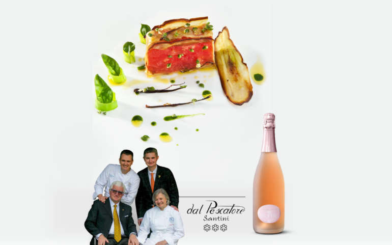 Santini: Tomato, Aubergine and Basil Terrine with Tuscan Extra Virgin Olive Oil