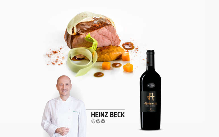 Heinz Beck: Veal with carrots and celery